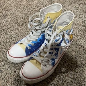 Great Kanagawa Japanese Wave Converse (Japanese Branded Converse)